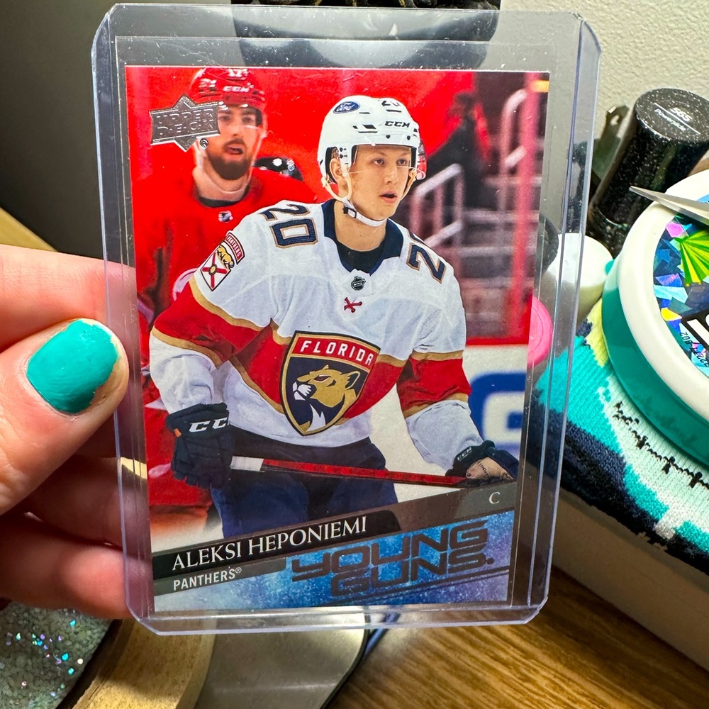 Aleksi Heponiemi Young Guns card